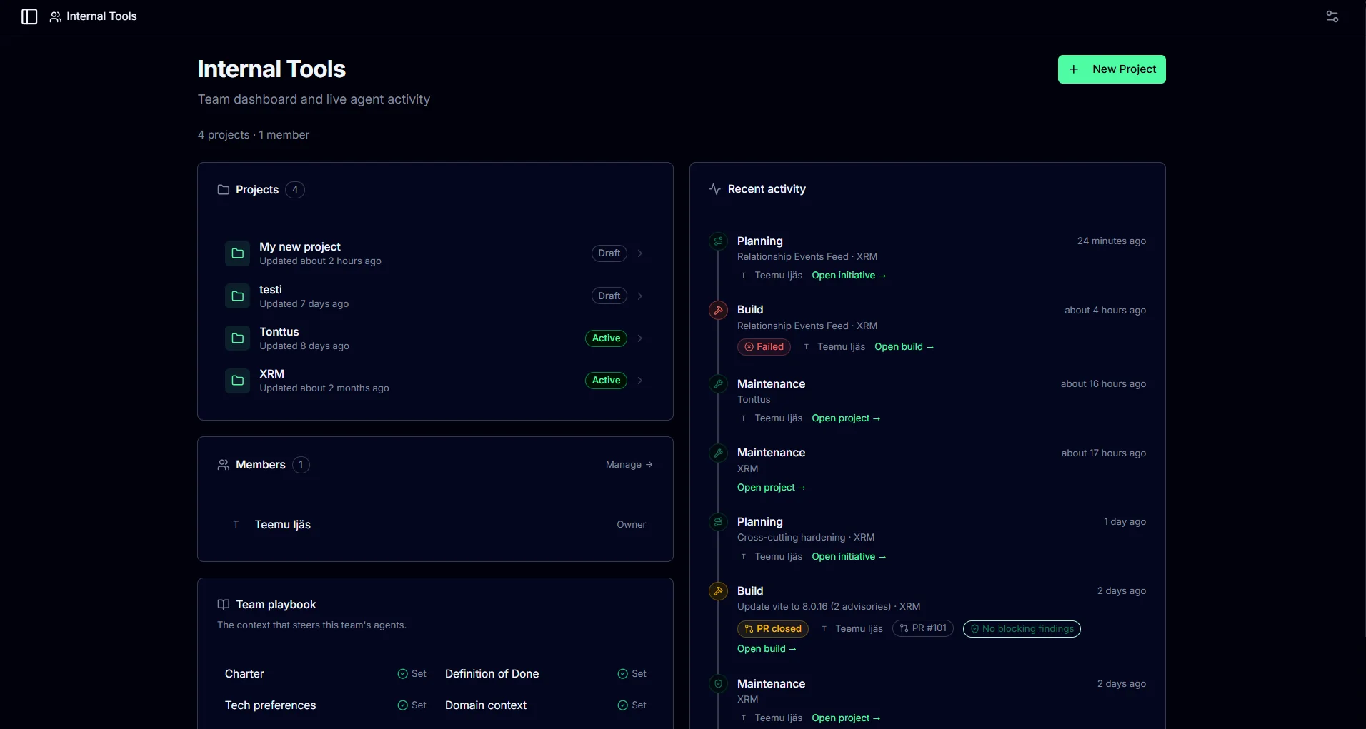 team-dashboard-dark